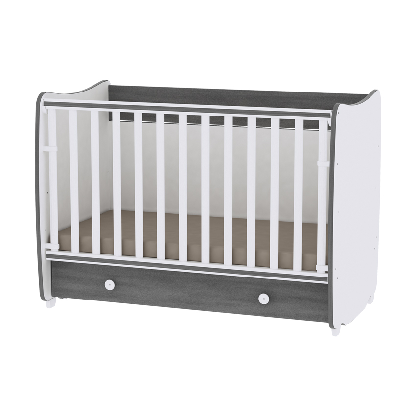Lit dream 60/120 Gris vintage
