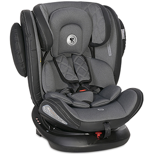 siège auto aviator isofix noir/gris foncé