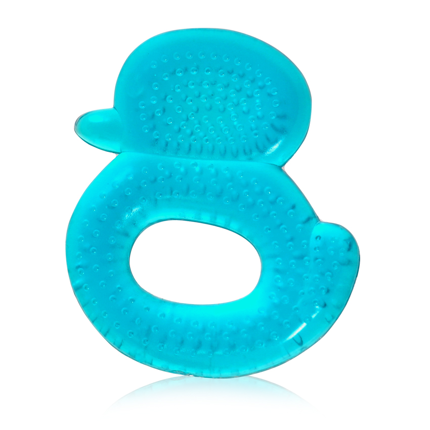anneau de dentition bleu
