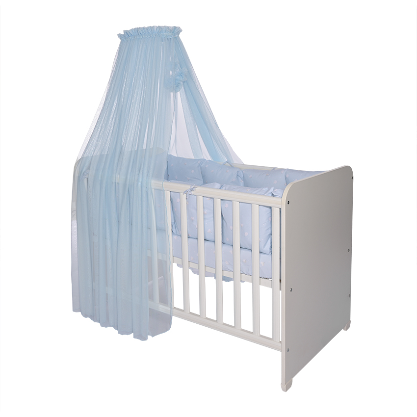 moustiquaire 480/160 bleu (lit 70/140)
